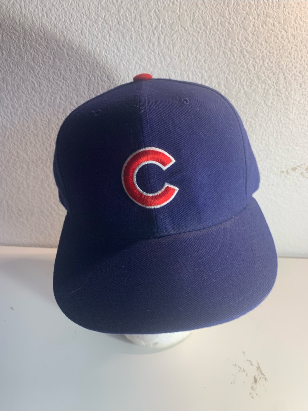 Chicago Cubs Fitted Baseball Cap Size 7 1/8